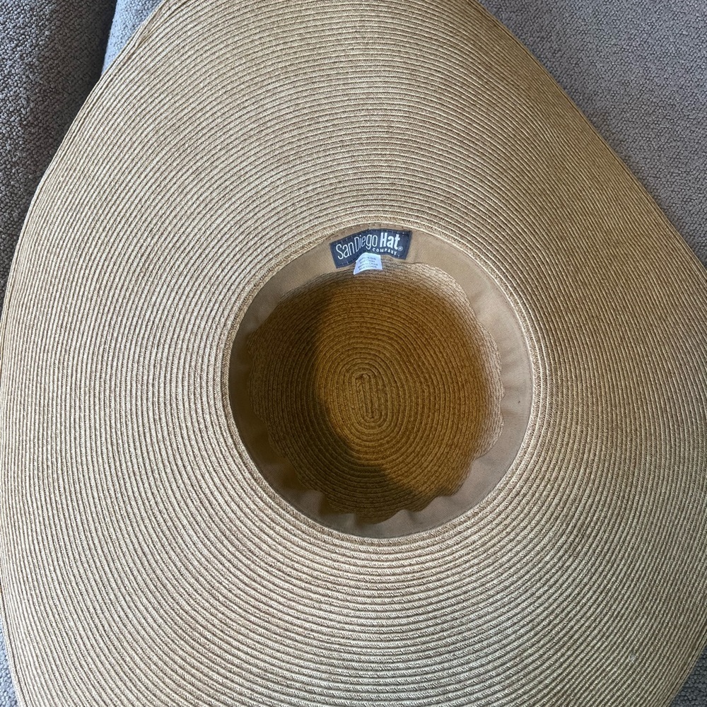 San Diego Hat Company Large Woven Sun Hat - Picture 8 of 9